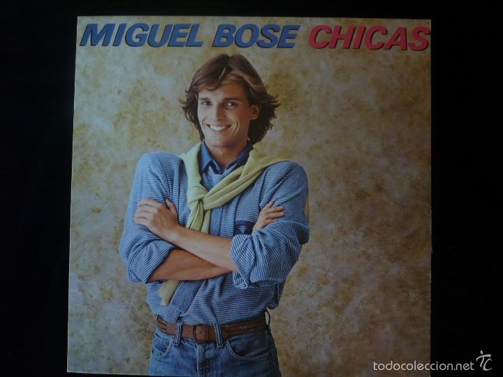 Discos de vinilo: miguel bose, chicas lp como nuevo - Foto 1
