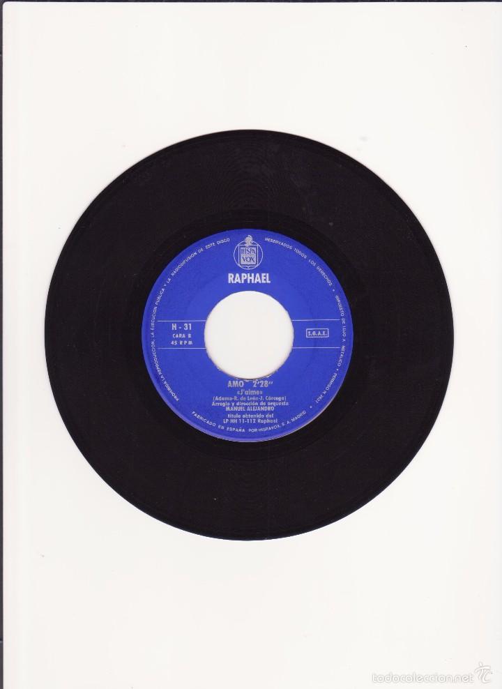 Discos de vinilo: RAPHAEL 1966 - Foto 3