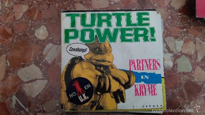 Discos de vinilo: PARTNERS IN KRYME - TURTLE POWER      T - Foto 1