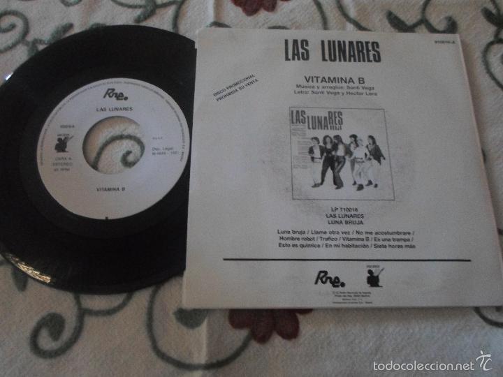 Discos de vinilo: LAS LUNARES-VITAMINA B - Foto 2