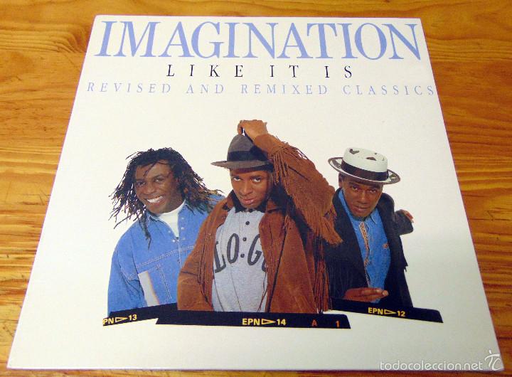 Discos de vinilo: Imagination - Like It Is - Revised and Remixed Classics - Foto 1