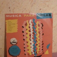 Discos de vinilo: DISCO - VINILO - LP - MUSICA PARA BAILAR - VARIOS ARTISTAS - LA VOZ DE SU AMO - AÑOS 50´S