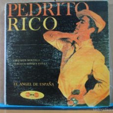 Discos de vinilo: PEDRITO RICO - EL ANGEL DE ESPAÑA - DIVERSION ML-562 - EDICION VENEZOLANA. Lote 58638275