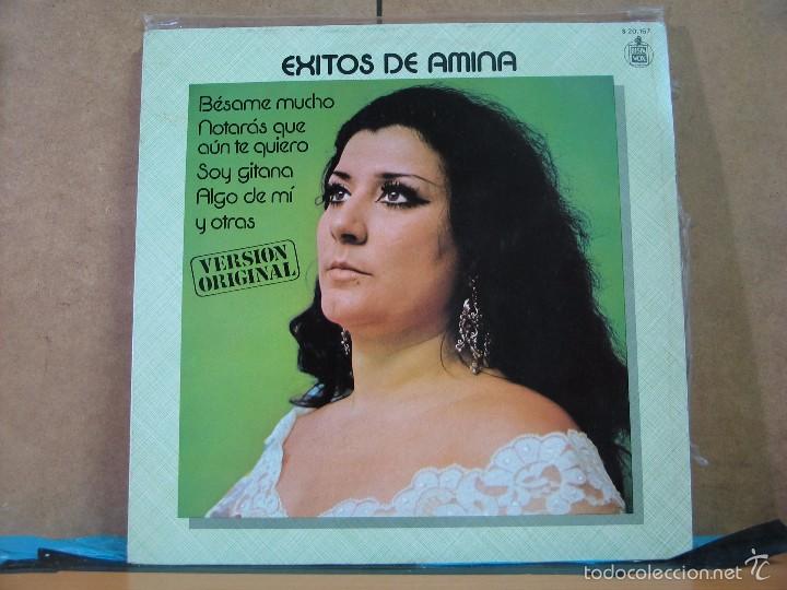 Discos de vinilo: Amina - Exitos de Amina - Hispavox S 20.167 - 1979 - Foto 1