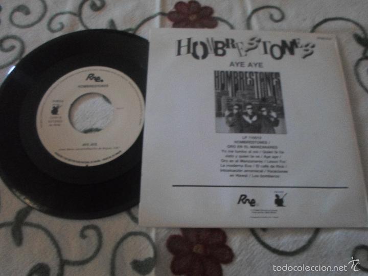 Discos de vinilo: HOMBRESTONES / AYE AYE - Foto 2