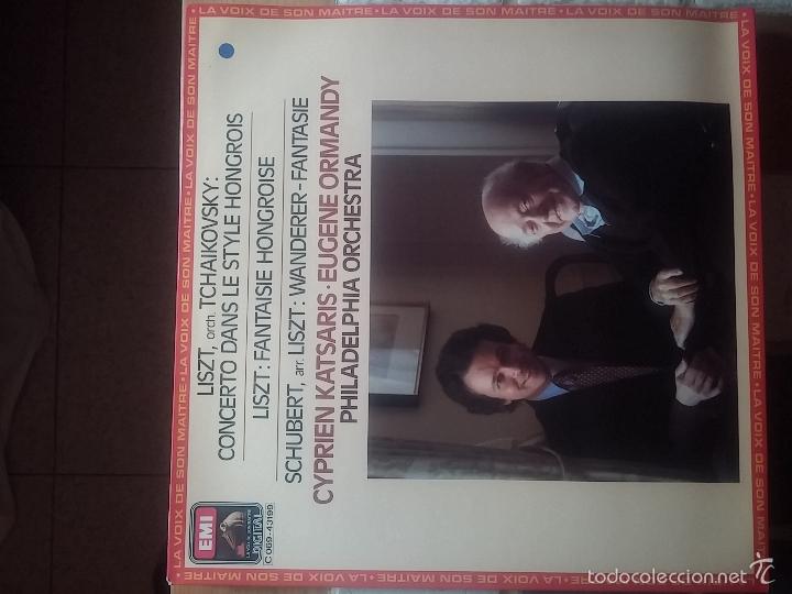 Discos de vinilo: Cyprien Katsaris/Eugene Normandy - Liszt - Foto 1