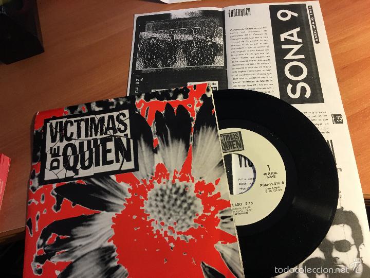 Disques de vinyle: VICTIMAS DE QUIEN ( A TU LADO ) SINGLE ESPA&Ntilde;A 1993 PROMO (EPI3)