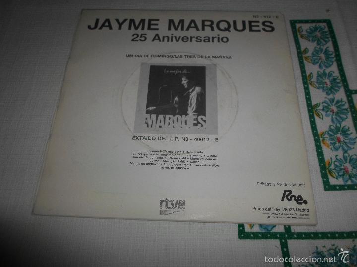 Discos de vinilo: JAYME MARQUES 25 ANIVERSARIO - Foto 2