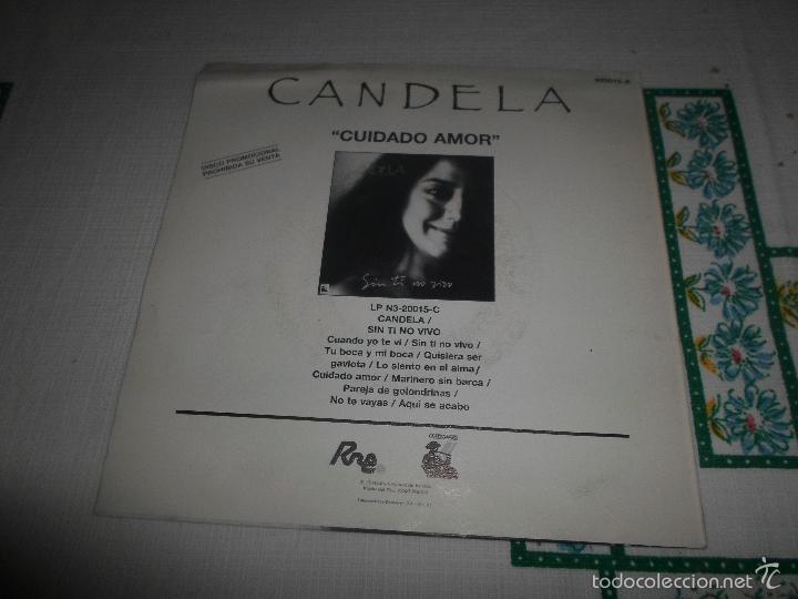 Discos de vinilo: CANDELA MARINERO SIN BARCA - Foto 2