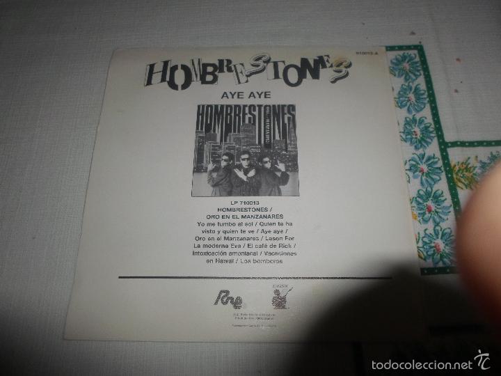 Discos de vinilo: HOMBRESTONES AYE AYE - Foto 2
