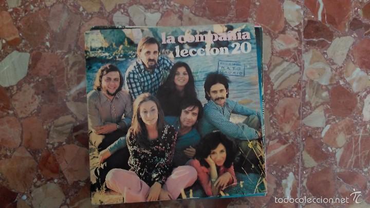 Discos de vinilo: LA COMPA&Ntilde;IA ( LECCION 20 / TEMA PARA ANA ) SINGLE ESPA&Ntilde;A 1972