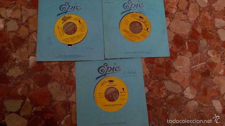 Discos de vinilo: LOTE 3 SINGLES LOS CINCO LATINOS - Foto 1