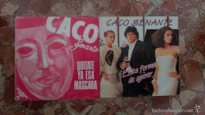 Discos de vinilo: LOTE DE 2 SINGLES CACO SENANTE
