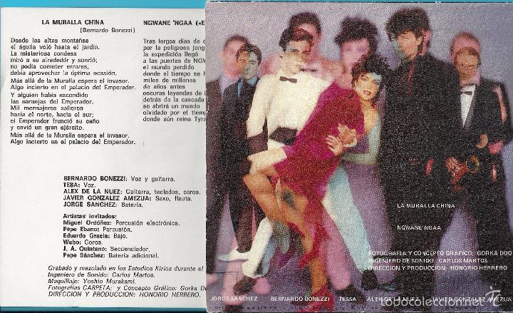 Discos de vinilo: ZOMBIES: LA MURALLA CHINA / NGWANE&acute;NGAA - Foto 2
