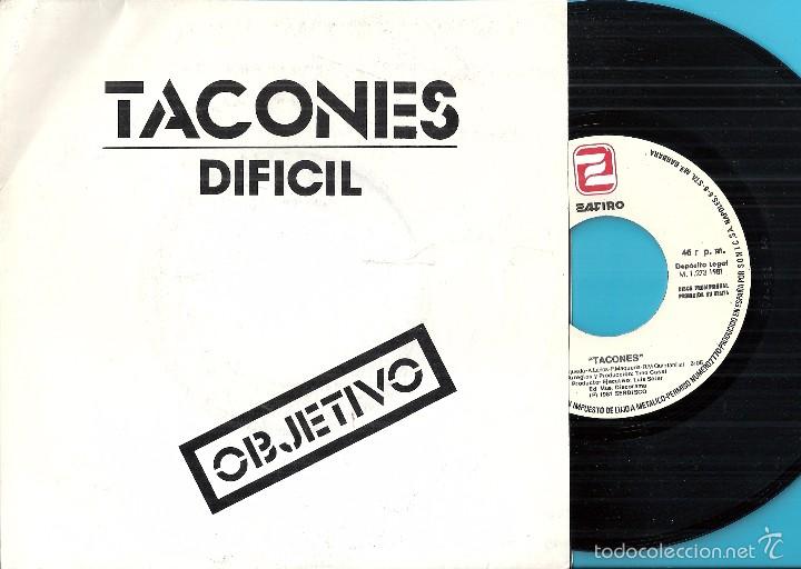 Discos de vinilo: TACONES: DIF&Iacute;CIL / RITA SE HIZO DE ORO - Foto 1