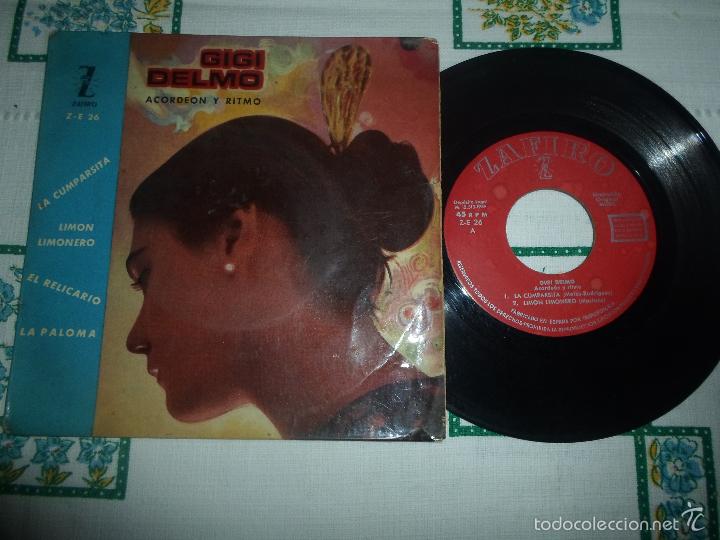 Discos de vinilo: GIGI DELMO ACORDEON Y RITMO - Foto 1