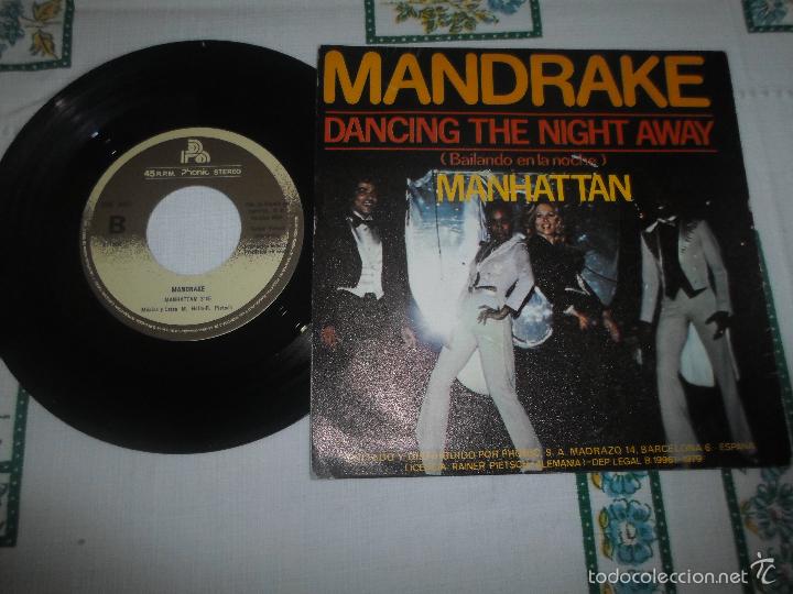 Discos de vinilo: MANDRAKE, DANCING THE NIGHT AWAY - Foto 2