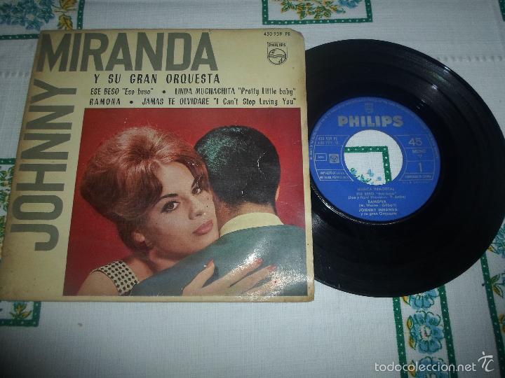 Discos de vinilo: JOHNNY MIRANDA Y SU GRAN ORQUESTA - Foto 1