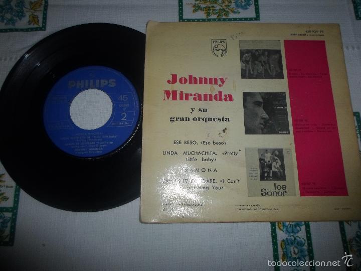Discos de vinilo: JOHNNY MIRANDA Y SU GRAN ORQUESTA - Foto 2