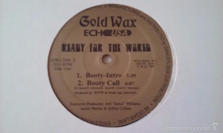 Discos de vinilo: Ready For The World - Booty Call - 1996 - Foto 1