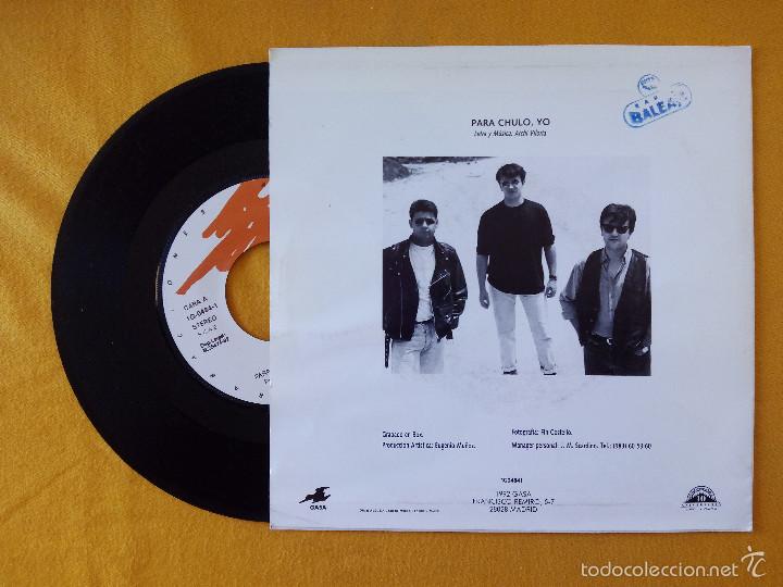 Discos de vinilo: MALA VIDA, PARA CHULO YO (GASA) SINGLE PEDIDO MINIMO 7&euro; - Foto 2