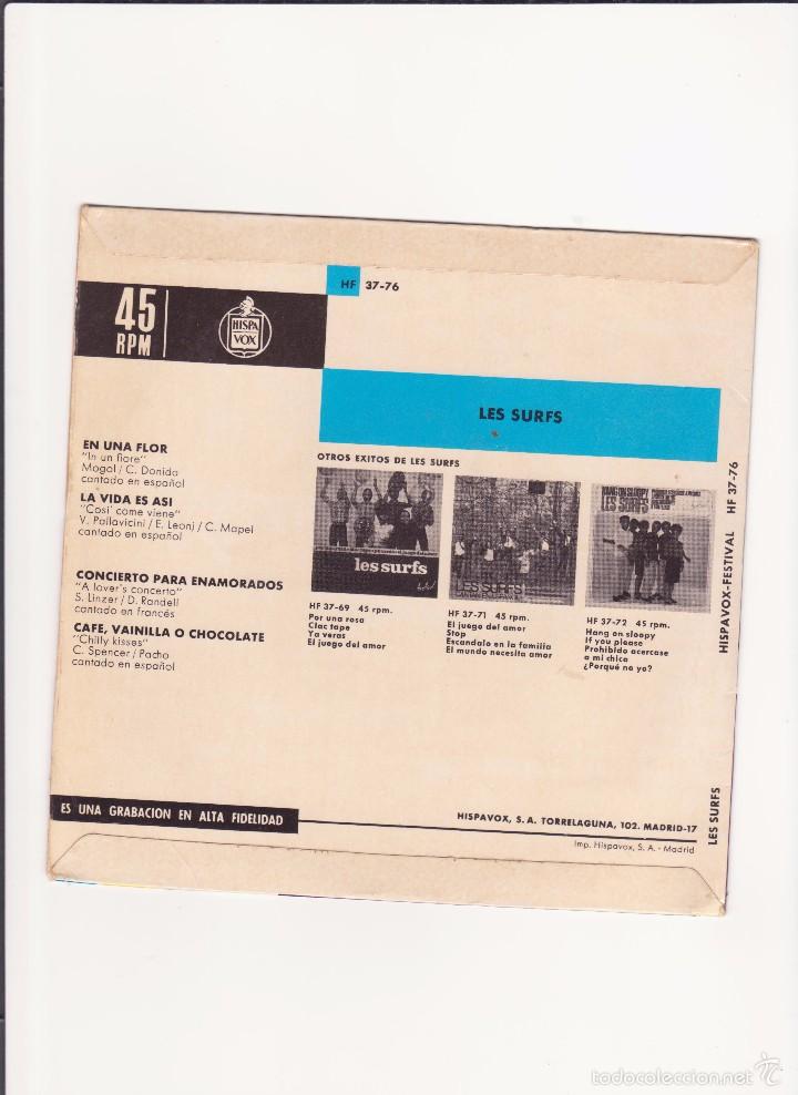 Discos de vinilo: LES SURFS - 1966 - Foto 2