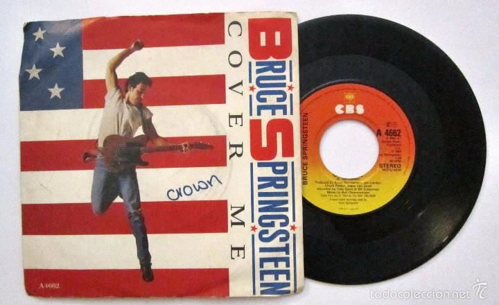 Discos de vinilo: (40) VINILO EP single BRUCE SPRINGSTEEN COVER ME - Foto 1
