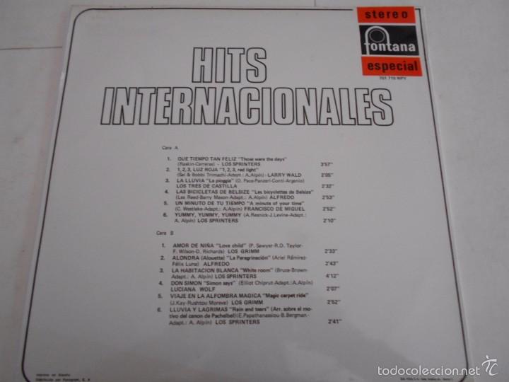 Discos de vinilo: HITS INTERNACIONALES-LP LOS SPRINTERS LOS GRIMM...-ESPA&Ntilde;OL 1969-NUEVO - Foto 2