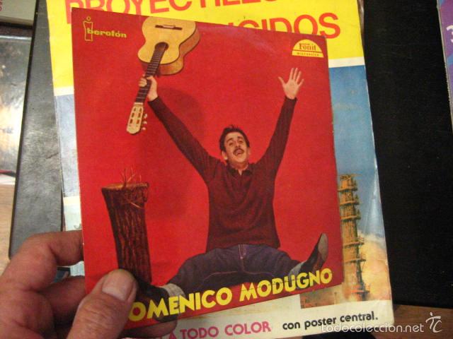 Discos de vinilo: DOMENICO MODUGNO CON LA ORQUESTA SONNI BURQUE 1960 - Foto 1