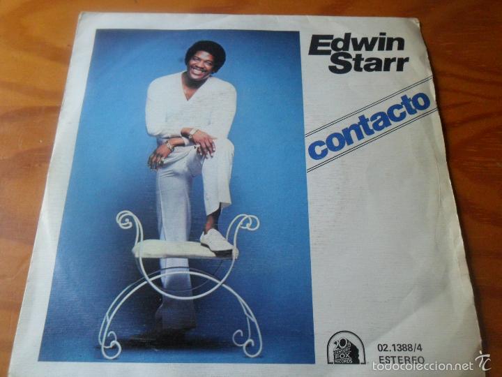 Discos de vinilo: EDWIN STARR - CONTACTO / DONT WASTE YOUR TIME - - Foto 1