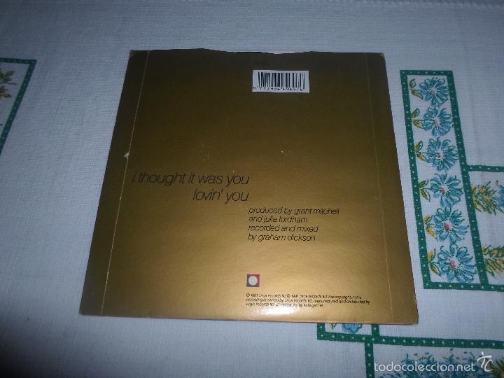 Discos de vinilo: JULIA FORDHAM I THOUGHT IT WAS YOU - Foto 2