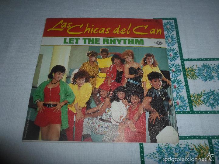 Discos de vinilo: LAS CHICAS DEL CAN LET THE RHYTHM - Foto 2