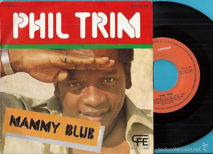 Discos de vinilo: PHIL TRIM: MAMMY BLUE / EVERYBODY KNOWS - Foto 1