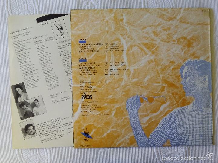 Discos de vinilo: LA MURGA, ELIXIR (PICAP) LP - ENCARTE - Foto 2