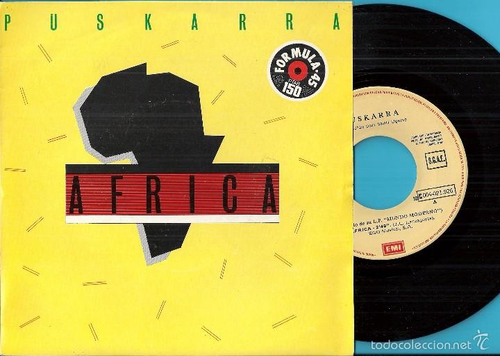 Discos de vinilo: PUSKARRA: &Aacute;FRICA / HUMPHREY - Foto 1
