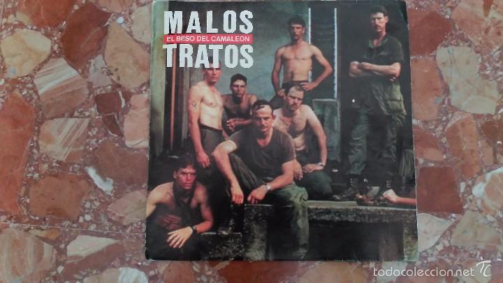 Disques de vinyle: MALOS TRATOS / APUNTANDO A LA CABEZA / EXILIO EN TIERRA DE NADIE