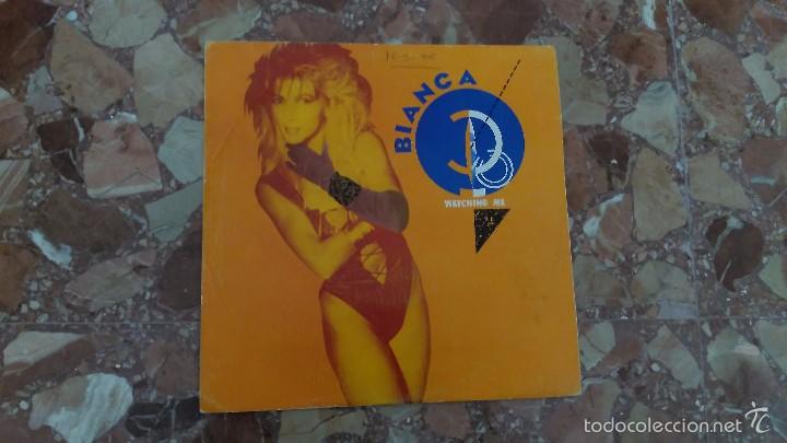 Vinyl-Schallplatten: BIANCA - WATCHING ME - SN PROMO SPAIN 1988