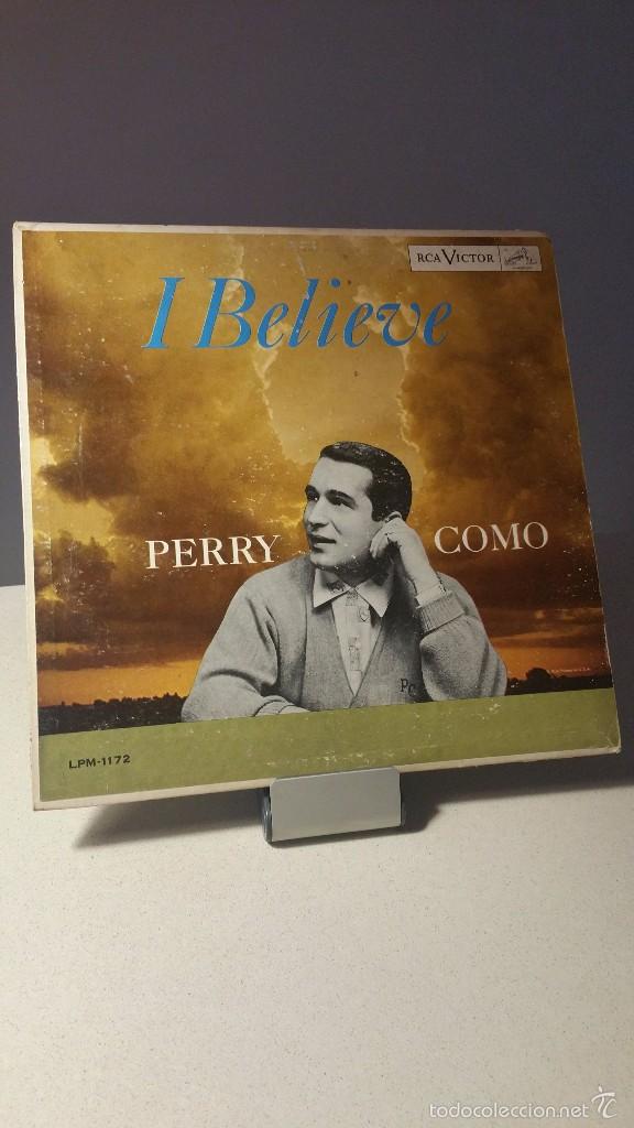 Discos de vinilo: PERRY COMO I BELIEVE LP - Foto 1