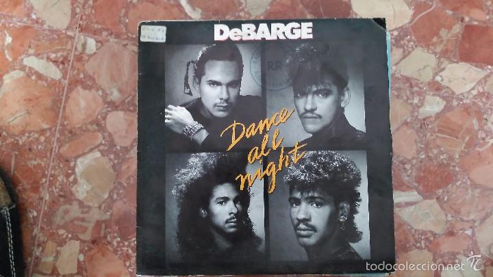 Discos de vinilo: DEBARGE - DANCE ALL NIGHT, INSTRUMENTAL - Foto 1