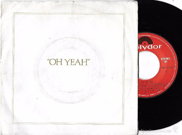 Discos de vinilo: ROXY MUSIC: OH YEAH / SOUTH DOWNS - Foto 1