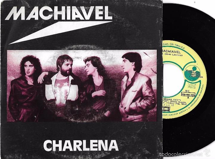 Discos de vinilo: MACHIAVEL: CHARLENA / RUNNING - Foto 1