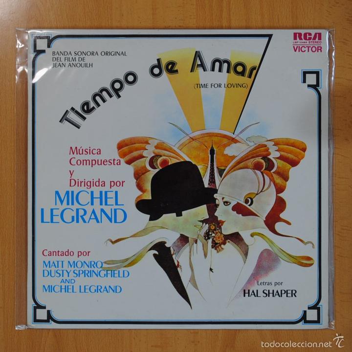 Discos de vinilo: MICHEL LEGRAND - TIEMPO DE AMOR - LP - Foto 1