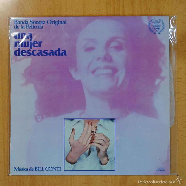 Discos de vinilo: UNA MUJER DESCASADA - BSO - LP - Foto 1