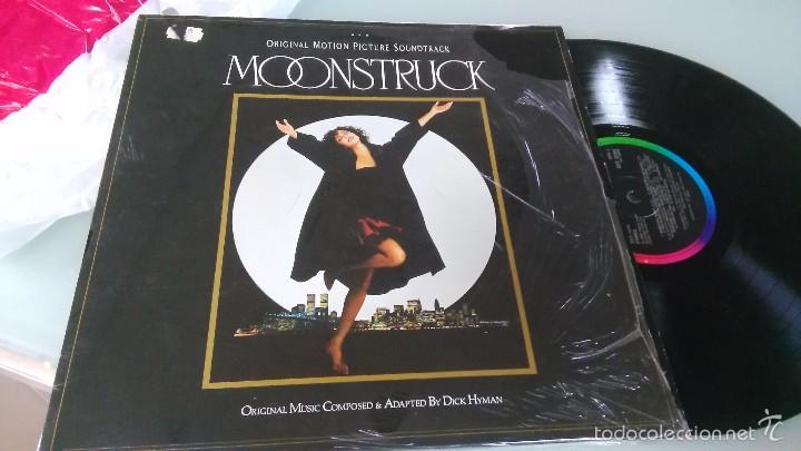 Discos de vinilo: Moonstruck lp.b.s.o.espa&ntilde;a 1988 - Foto 1