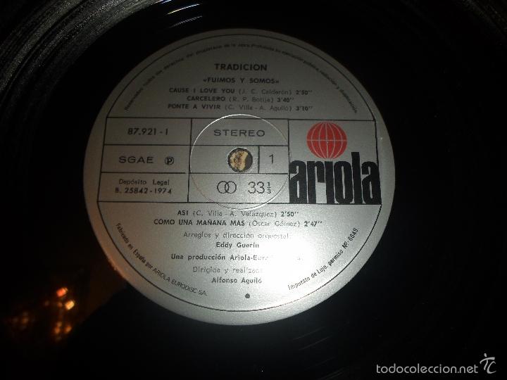 Discos de vinilo: TRADICION - FUIMOS Y SOMOS LP 1974 - Foto 2