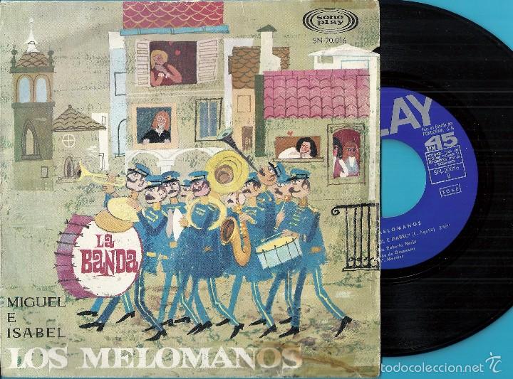Discos de vinilo: MEL&Oacute;MANOS, LOS: LA BANDA / MIGUEL E ISABEL - Foto 1