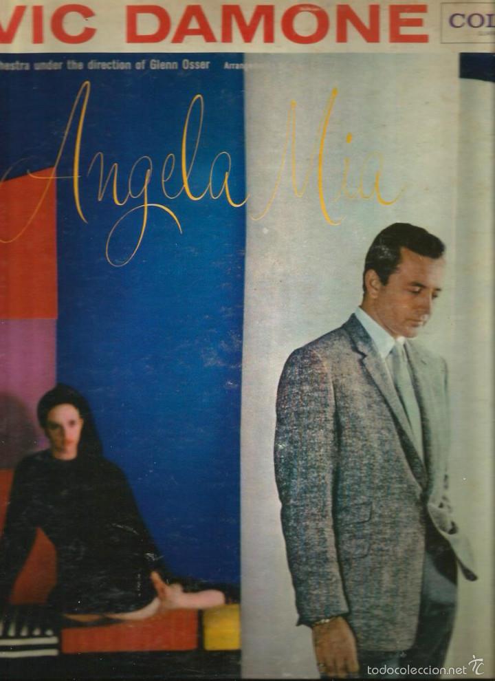 Discos de vinilo: LP VIC DAMONE : ANGELA MIA - Foto 1