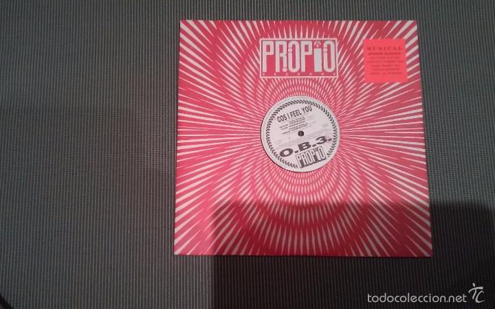 Discos de vinilo: O.b.3.-cos i feel you.maxi - Foto 1