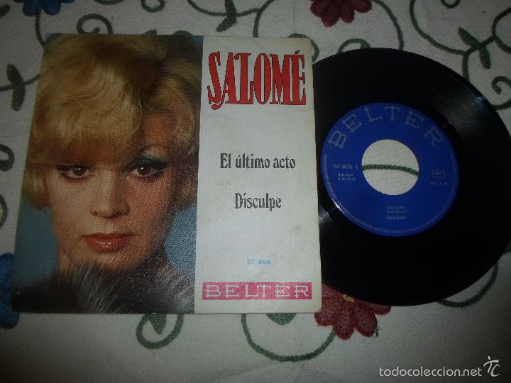 Discos de vinilo: SALOME / EL ULTIMO ACTO - Foto 1