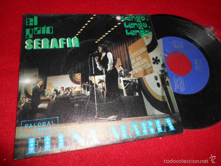 Discos de vinilo: ELENA MARIA El gato Serafin/Tengo tengo tengo 7'' SINGLE 1973 Palobal